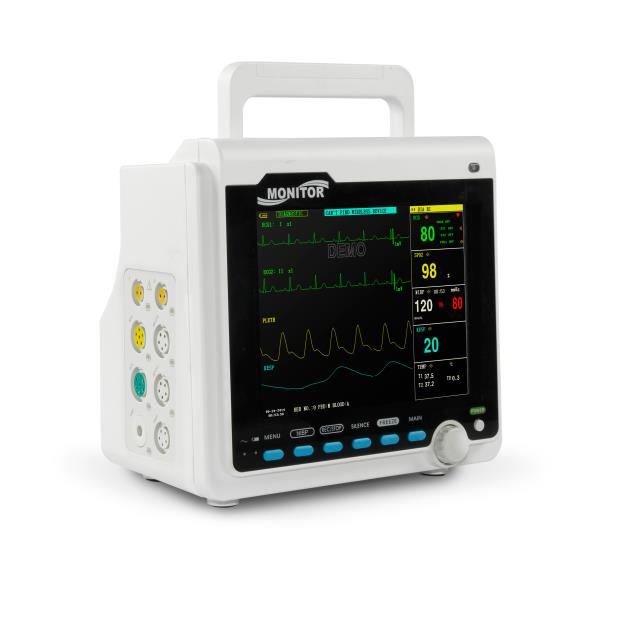 Contec CMS6000 (ECG, SpO2, PR, NIBP, TEMP) Patient Monitor