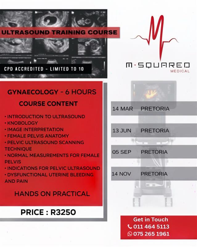 LEVEL 1 GYN TRAINING (6 HOURS - HANDS ON PRACTICAL) 